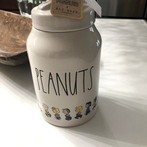 Rae Dunn Peanuts Canister NEW